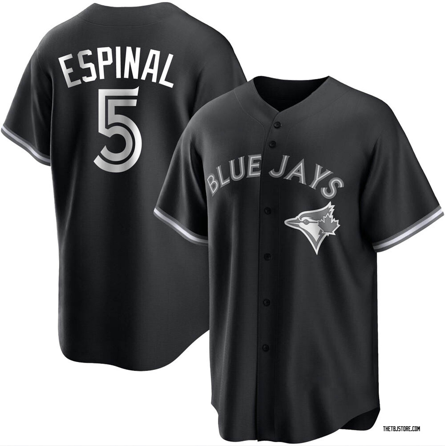 Black White Replica Santiago Espinal Youth Toronto Blue Jays Jersey Toronto Store Black White Replica Santiago Espinal Youth Toronto Blue Jays Jersey Toronto Store
